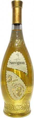 Aurvin - Sauvignon - polosladké bílé - moldavské - 0.75L