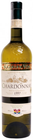 Kazayak Reserva - Chardonay - polosladké bílé - moldavské - 0.75L