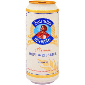 Valentins Hefetruf - světlé pivo 5.3% - Německo - plech -0.5L