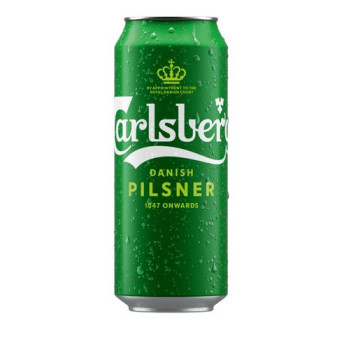 Carlsberg - světlý ležák 5.0% - Dánsko - plech - 0.5L