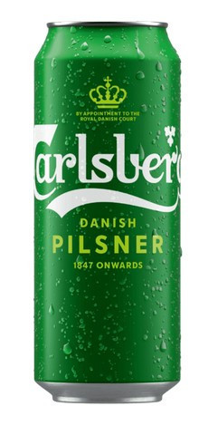 Carlsberg - světlý ležák 5.0% - Dánsko - plech - 0.5L