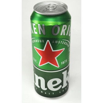 Heineken - světlý ležák 5% - Nizozemsko - plech - 0.5L