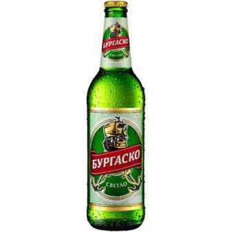 Burgassko pivo 4.4% - bulharské pivo - 0.5L