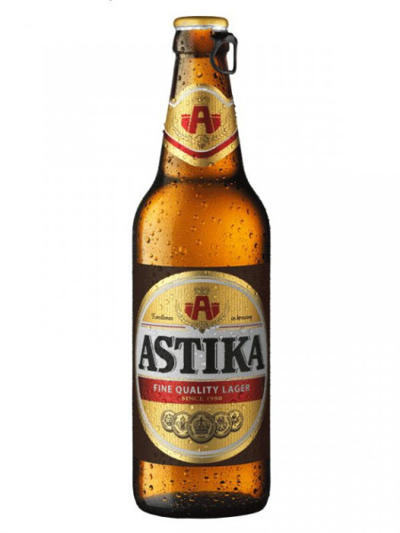 Astika pivo 4.3% - bulharské pivo - 0.6L