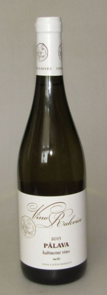 Rakvice - Pálava - kabinetní víno - bílé suché - 0.75L