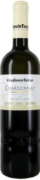 Chardonnay - pozdní sběr - bílé polosuché - vinařství Tetur - 0.75L