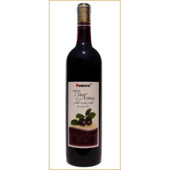 Pankovo aronie víno - bylinné víno - 0.75L