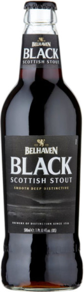 Belhaven Black Scottish Stout 4.2% - Skotsko - 0.5l