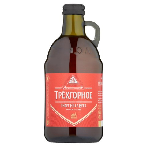 Triochgornoe pivo 4.9% - světlý ležák - 1.0L