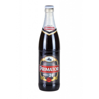 Primátor Double 24° - speciální tmavé pivo 10.5% - pivovar Náchod - 0.5L