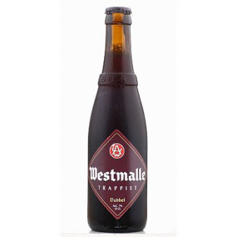 Westmalle Trapipst Dubble 7.0% - tmavé speciální pivo - belgické pivo - 0.33L