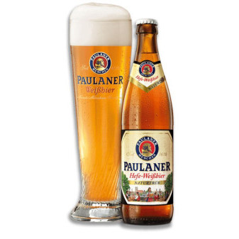 Paulaner - Hefewesbier - kvasnicové pivo - Německo - 0.5L