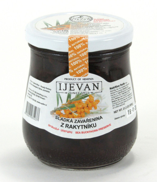 Rakytníková sladká zavařenina - ijevan wine - 600g