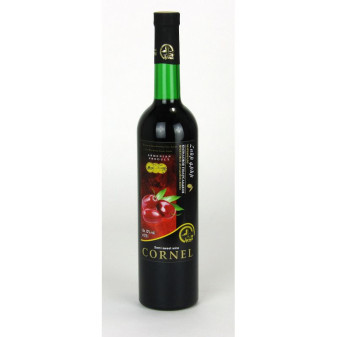 Cornel - červené polosladké dřínové 12°/° - oblast Areni - Ijevan wine Armenie - 0.75L