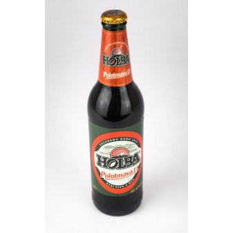 Holba polotmavá 11° - polotmavé výčepní pivo 4.7% - pivovar Holba - 0.5L