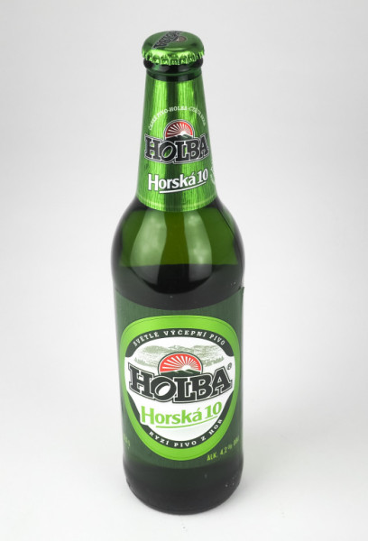 Holba horská 10° - světlé výčepní pivo 4.1% - pivovar Holba - 0.5L