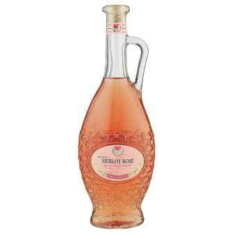Merlot rosé gemma - růžové polosladké 11.5% - Moldavsko - 0.75L