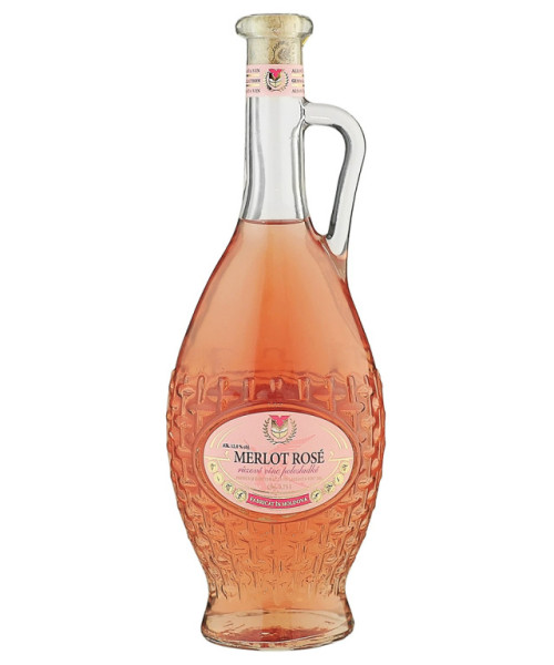 Merlot rosé gemma - růžové polosladké 11.5% - Moldavsko - 0.75L