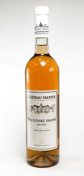 Chateau - veltlínské zelené - jakostní víno - vinařství Valtice - 0.75L