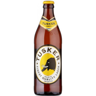 Tusker 4.2% - světlé pivo spodně kvašené - Keňa - 0.5L