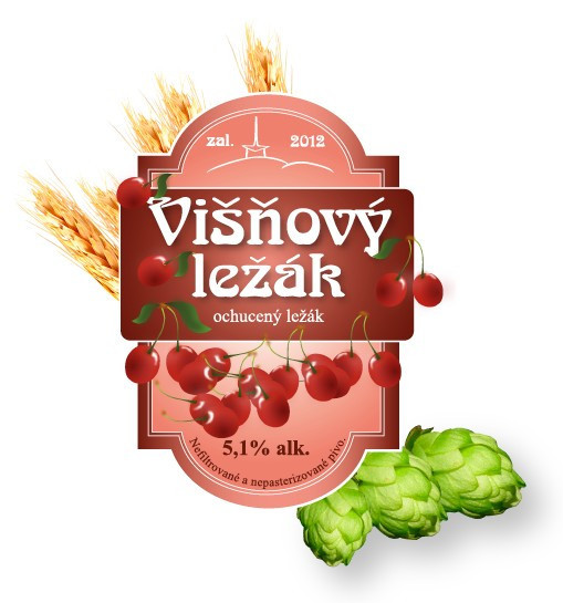 Višňový ležák - ležák 5,1% - Beskydský pivovárek 1.0L