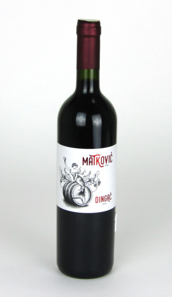 Dingač - červené - suché - Matkovič - chorvatské víno - 0.75 l