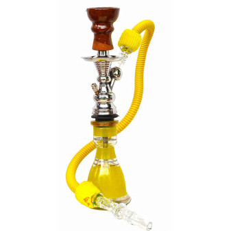 Vodní dýmka 36 cm, TopMark Anat žlutá