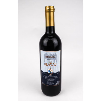 Plavac mali - červené suché víno - Duračič - chorvatské víno - 0.75L