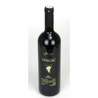 Dingač Jurica 2015 - červené suché víno - Jurica - chorvatské víno - 0.75 l