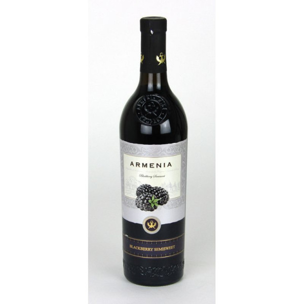 Blackberry - červené polosladké 11.0% - Armenia Wine - 0.75L