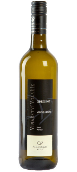 CHardonnay - trať Purmice - výběr z hroznů - bílé suché - Volařík 0.75 l