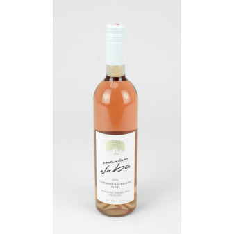 Cabernet sauvignon rosé - kabinetní víno polosuché - vinařství Vrba - 0.75 l