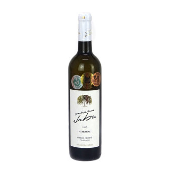 Hibernal - výběr z hroznů bílé polosladké - vinařství Vrba - 0.75 l