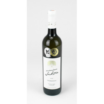 Chardonnay - pozdní sběr bílé polosladké - vinařství Vrba - 0.75 l