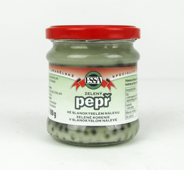 Essa zelený pepř v nálevu - 180g