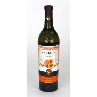 Apricot semisweet - bílé polosladké 12.0% - Ijevan wine Armenie - 0.75L