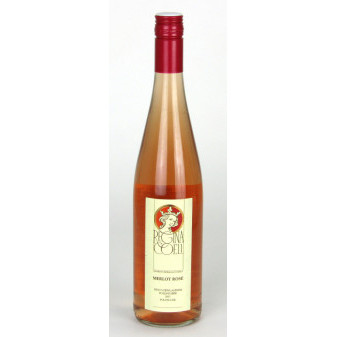 Merlot rosé - polosuché pozdní sběr - vinařství Regina Coeli 0.75 l
