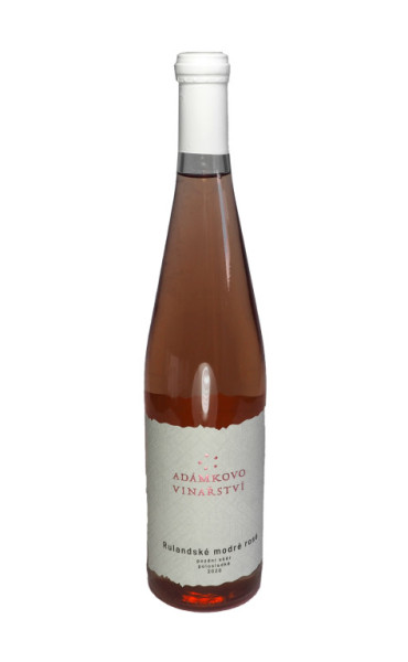 Rulandské modré rosé - pozdní sběr - polosladké - vinařství Adámkovo - 0.75 l