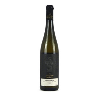 Chardonnay - výběr z hroznů - polosladké - vinařství Adámkovo - 0.75 l