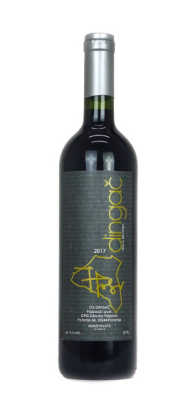 Dingač - červené suché víno - Poljanič - chorvatské víno - 0.75 l