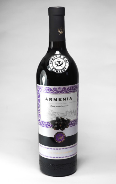 Black Current - červené polosladké 12.0% - Armenia Wine - 0.75L