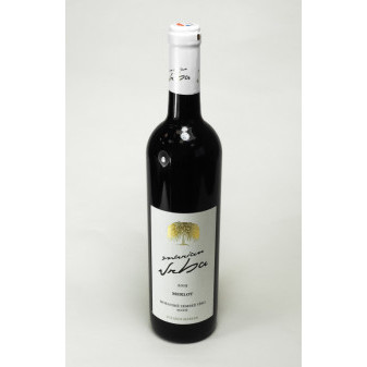 Merlot - moravsko zemské červené suché - vinařství Vrba - 0.75 l