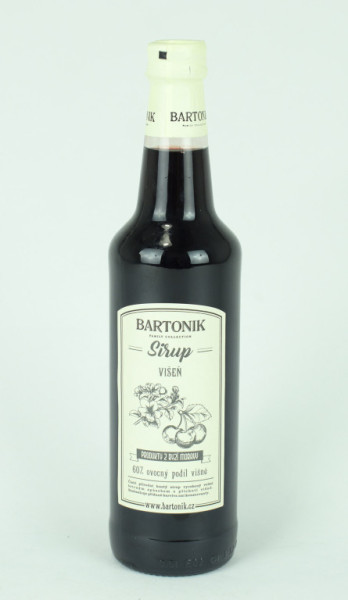 Sirup višeň - vinařství Bartoník - 0.5L