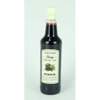 Sirup černý bez - plod - vinařství Bartoník - 0.5L