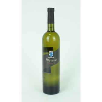 Pošip Grošič - bílé suché víno -Korčula - Čara - vinařství Grošič - chorvatské víno - 0.75 l