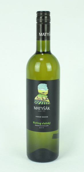 Matyšák - Ryzlink vlašský - bílé suché - 12,5% - 0.75L