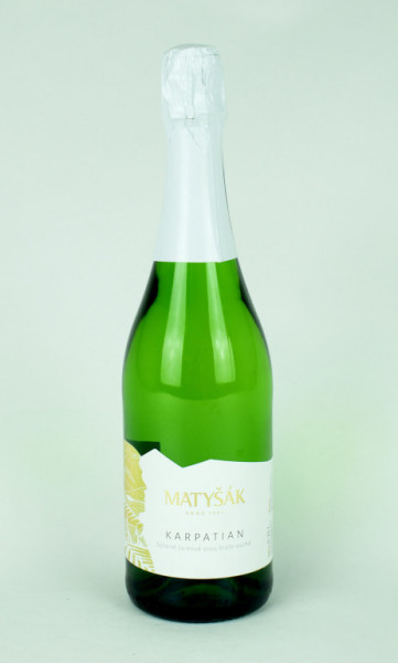 Matyšák - Karpatian - bílé šumivé víno - 12,5% - suché - 0.75L