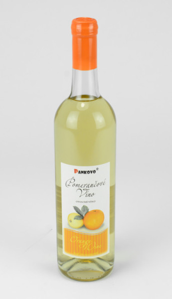 Pankovo pomerančové víno - ovocné víno - 0.75L