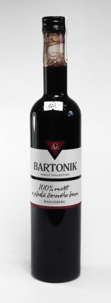 Mošt černý bez - vinařství Bartoník - 0.5L