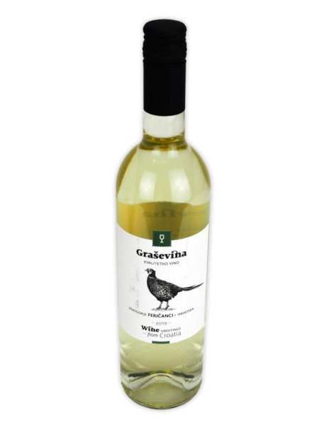 Graševina Wine - bílé suché víno - chorvatské víno - 0.75L